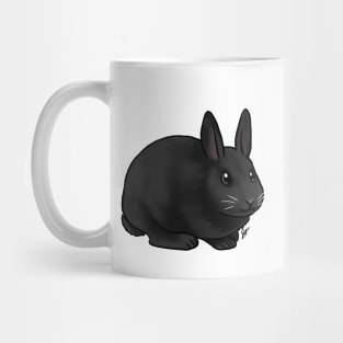 Small Mammal - Rabbit - Black Mug